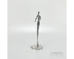 Muzikant ''Klarinet'' - klarinettist - Modern sculptuur - Jubileum muziek - Uniek en handgemaakt - Muzikant - Klarinet cadeau