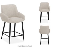 MX-Sofa - Barstoel Dani / Kleur: Natrual | per 2 stuks