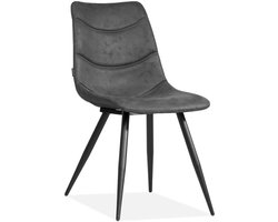 MX Sofa Eetkamer stoel Crazy | kleur: Antraciet