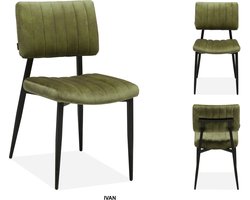 MX Sofa Eetkamer stoel Ivan | kleur: Mos