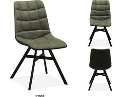 MX Sofa Eetkamer stoel Nynke | kleur: Mos