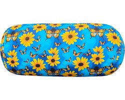 My Daily Pillow Rolkussen - Sierkussen Rond Cilinder 17 x 30 cm - positive flower-design - Stevig en zacht - Mooie print - Gevuld met microgranulaat - Vormvast & Wasbaar - Ideaal voor op de bank, bed, auto of op reis - Inclusief Wasnet
