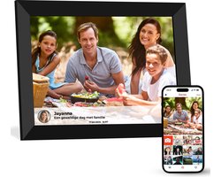 My Green Deal-Digitale fotolijst-10.1 inch-Wifi-Frameo-32GB-Fotolijst-IPS Touchscreen-Fotokader-Digiframe-Digitale fotokader-Digitaal Fotolijstje-Touchscreen-