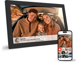 My Green Deal-Digitale fotolijst-15.6 inch-Wifi-Frameo-32GB-Fotolijst-IPS Touchscreen-Fotokader-Digiframe-Digitale fotokader-Digitaal Fotolijstje-Touchscreen-