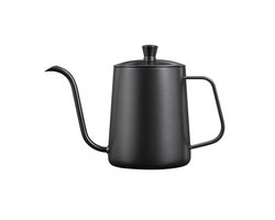 My Green Deal - RVS koffiepot Zwart 600ml - Koffiekan / Theekan