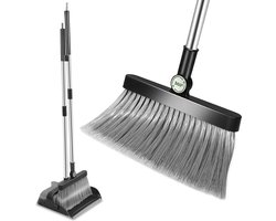 My Green Deal - Stoffer en Blik met Lange Steel - Kamerveger