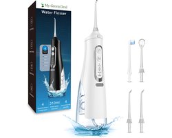 My Green Deal - Waterflosser Draadloos - Elektrische Tandenflosser- Monddouche - Mondverzorging - Flosapparaten - Tongreiniger