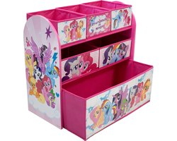 My Little Pony Opbergkast - Speelgoed Opbergbank - Kinderkast met Opbergbakken - Opbergsysteem voor Kinderen - 62,5 x 29,5 x 60 cm