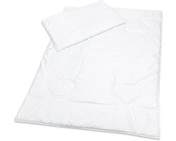 My Ninki ® Hoogwaardige Kinder Quilt en Kussen Set voor Junior Bed - 100% Katoen, 150 x 120 cm