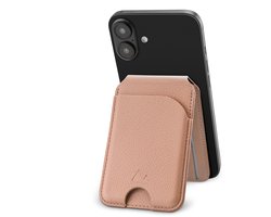 My Style MagSafe Compatible Magnet Card Holder with Stand Function Soft Pink