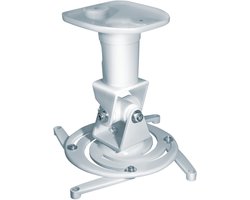 My Wall H16-1L Beamer-plafondbeugel Draaibaar, Kantelbaar Afstand vloer-plafond (max.): 22.5 cm Zilver