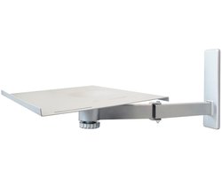 My Wall H20WL Luidspreker-wandbeugel Draaibaar, Zwenkbaar Afstand tot de muur (max.): 615 mm Wit 1 stuk(s)