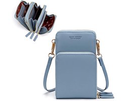 myfriday Crossbody Phone Bags for Women Small Shoulder Bag Handbags Multifunctional Mobile Phone Bag Lightweight Wallet Purses 3 Main Pockets with Card Slots