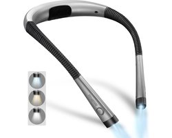 MyGear Leeslamp & Neklamp - Boeklezen - Handsfree - Kamperen - Wandelen - Repareren