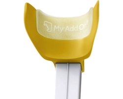 MyGelbow - Ergonomische Gel Pads (2 stuks) voor Krukken om Druk op Onderarm te Verlichten, Krukken Accessoires om Arm te Ondersteunen, Hulpmiddel voor Senioren - 150x45x4,6 mm, transparant