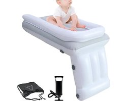 Mygroot - Kinderlucht bed - Draagbare - Reizen Luchtbed - Trein - Vliegtuig- Auto - Kid Bed - Opblaasbare Matras Voor Peuter.