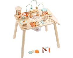 Myka's - Activiteiten Tafel - Montessori Speelgoed - Speeltafel - Sensorisch Speelgoed