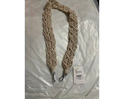MyoMy- My Bag Strap- Macrame Off-White