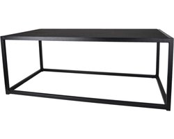 MYOP Mobili Neri - Salontafel - Zwart - Metaal - Master Oak Black - 96x50x37 - MY Own Table 003MO