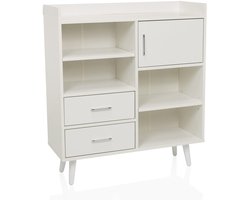 MYRDAL Commode van Melamine Gecoat Spaanplaat, Wit