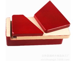 Mysterious Box geheime houten brain teaser lock box vak cadeau puzzel doos