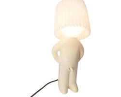 Naakte man Design Led Lamp - Schakelaar als Penis - Lampenkap als Hoed - Grappig en Mooi