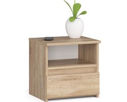 Nachtkastje CL1 met 1 Lade / AKORD Furniture Factory / Sonoma Eik / 40 x 40 x 35 cm