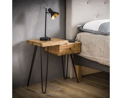 Nachtkastje Geena - Acacia - Links