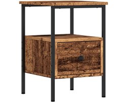 Nachtkastje Hout Gesneden Kastje Sidetable Slaapkamer Meubel