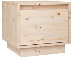 Nachtkastje | Nachtkast | Lamptafel | Bedside kasten 35x34x32 cm massief grenenhout