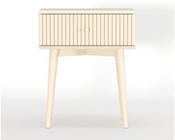 Nachtkastje Sem - Hout - Hout - Mango - 45 x 55 x 35 cm (BxHxD)