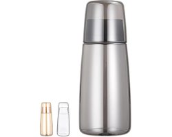 Nachtkastje waterkaraf set met glazen tumbler voor slaapkamer en badkamer