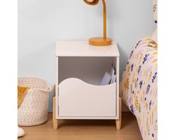 Nachtkastje Zeline Wit