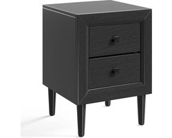 Nachtkastje, zwart, enkel