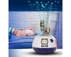 Nachtlampje Kinderen - Slaaptrainer Baby - Sterren Hemel Galaxy Projector