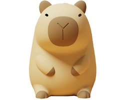 Nachtlampje - Yuandian Capybara Nachtlampje - Een prachtig cadeau voor vrouwen, tienermeisjes en baby's. Versier een kinderkamer met dit schattige siliconen Capybara Nachtlampje - perfect voor slaapkamers, studeerkamers en babykamers.
