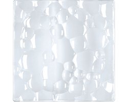 Nachtmann Bol bord vierkant, set van 2, bord, serveerbord, glazen bord, kristalglas, 21 cm, 0095640-0