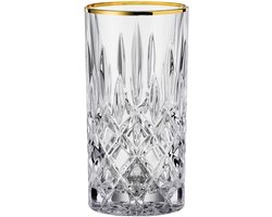 Nachtmann Longdrinkglazen Noblesse Gold - 375 ml - 2 stuks