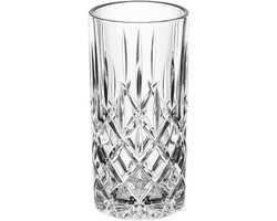 Nachtmann Noblesse vaas windlicht, bloemenvaas, decoratieve vaas, kristalglas, 28 cm, 106383