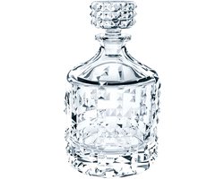 Nachtmann Punk karaf met stop, glazen karaf, whiskykaraf, decanteerkaraf, kristalglas, 750 ml, 0099505-0