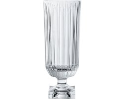 Nachtmann vaas Minerva 40 cm, bloemenvaas, decoratieve vaas met geslepen decoratie, kristalglas, 103635