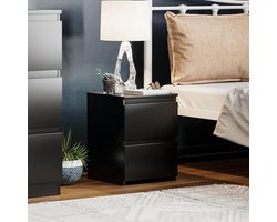 Nachttafel, bijzettafel - coffee table, for bedroom, living room / nachtkastje H: 40 x W: 29.5 x D: 29.5 cm