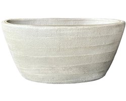 Nagano pot Ivoor Ovaal L29 x D15 x H14