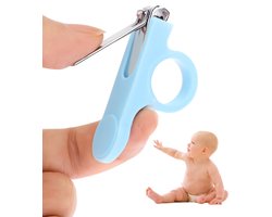 Nagelknipper Baby I Peuter Nagelknipper i Nagelknipper kind I Nagelschaar Baby I Veiligheidsschaar I Blauw