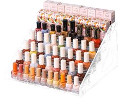 Nagellak Organizer - Make Up Organizer - Opbergen Display Rek - Organizer Bakjes - Make Up Koffer - Transparant - NovaWare