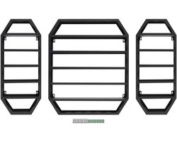 Nagellak rek - Nagellak organizer - Wandrek - Zwart