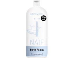 Naïf - Badschuim - Baby & Kids - Babyverzorging - Verzachtend & Reinigend - Natuurlijke Ingrediënten - 500ml