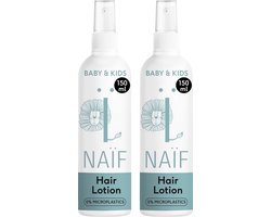 Naïf - Haarlotion - Voordeelset - Baby & Kids - Easy Styling - Anti-Klit - Natuurlijke Ingrediënten - 2x150ml