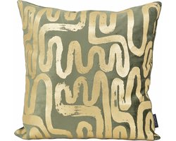 Naja Verde Kussenhoes | Velvet/Viscose | 45 x 45 cm