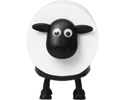 Naleo® Wc Rolhouder Schaap - 1/2/3/4 Stuks - Toiletrolhouder Schaap - Reserverolhouder Schaap - Wc Rolhouder Dier - Wc Rolhouder Zwart - Wc Rolhouder Staand - Schapen Toiletrolhouder - Zonder Boren